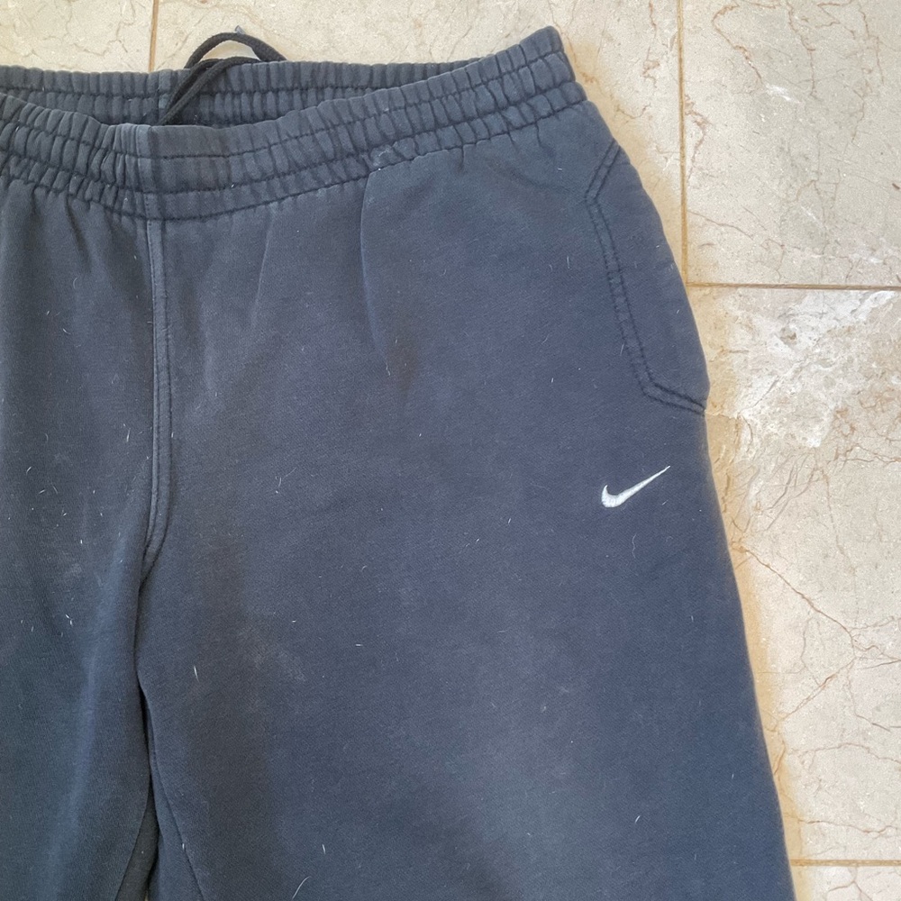 Nike sweats / joggers / loungewear, charcoal gray, drawstring waist, Men’s Sz L - Picture 4 of 12